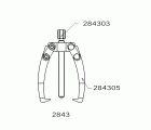EXTRACTOR FORZA SERIE 2840 BRICO DE 2 PATAS
